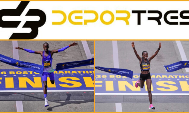 Los campeones defensores John Korir y Sharon Lokedi repiten en Boston. Korir bate récord(Video D3 completo 12:00 PM)