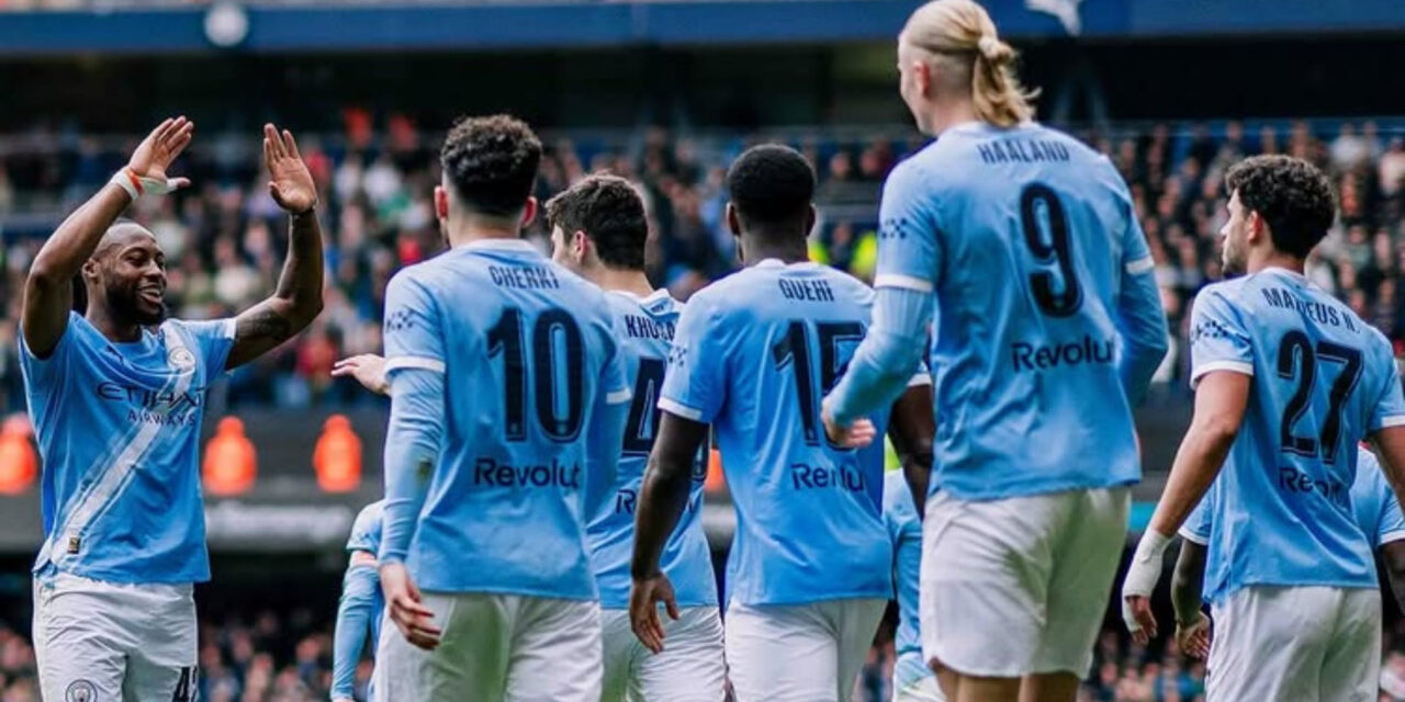 Triplete de Haaland impulsa paliza del Man City ante Liverpool en los cuartos de final de la Copa FA