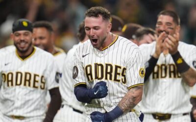 Un doblete de Jackson Merrill le dio la victoria a los Padres ante Marineros 7-6
