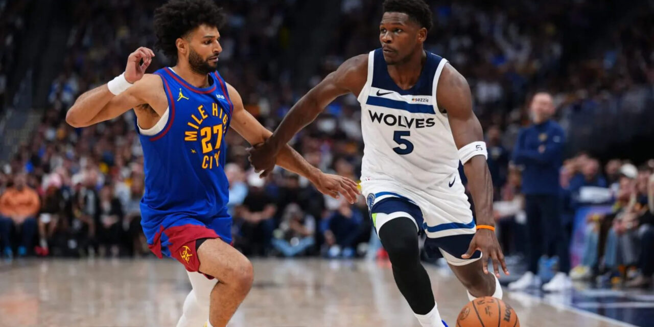 Edwards y Randle lideran una remontada furiosa y los Timberwolves empatan la serie ante Nuggets