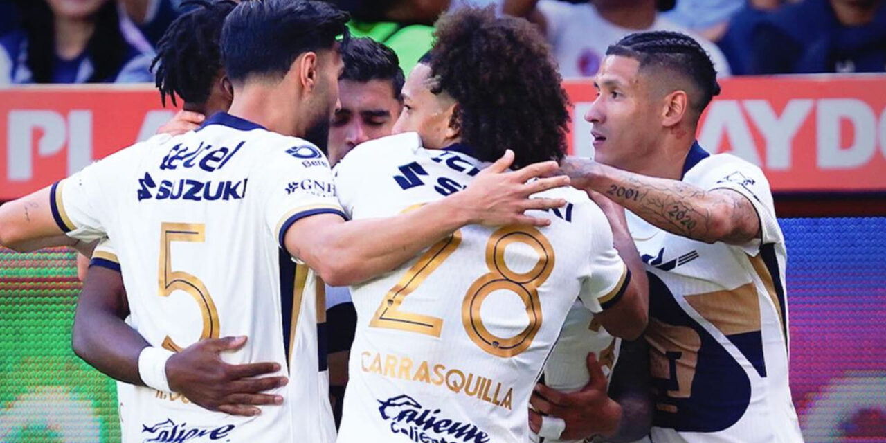 Pumas vencieron 0-2 al Pachuca