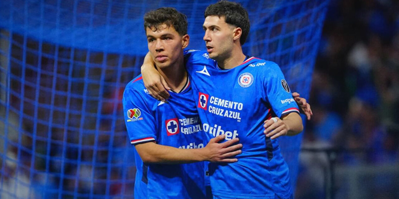 Cruz Azul golea a Necaxa 