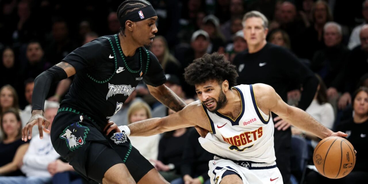 Timberwolves avanzan a la semifinales del Oeste al vencer 110-98 a los Nuggets en el juego 6