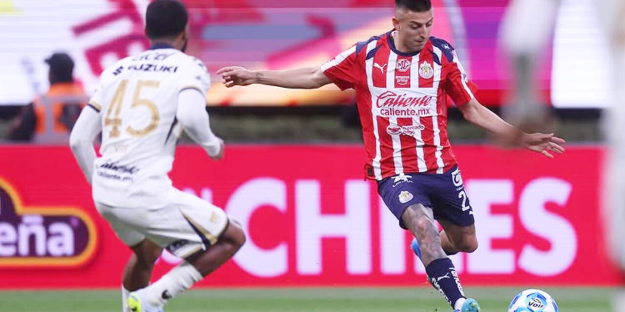 Chivas consigue empate ante los Pumas