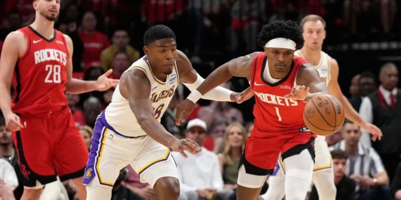 Amen Thompson impulsa paliza 115-96 de Rockets para evitar eliminación ante Lakers