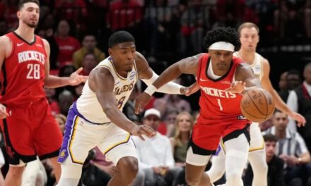 Amen Thompson impulsa paliza 115-96 de Rockets para evitar eliminación ante Lakers
