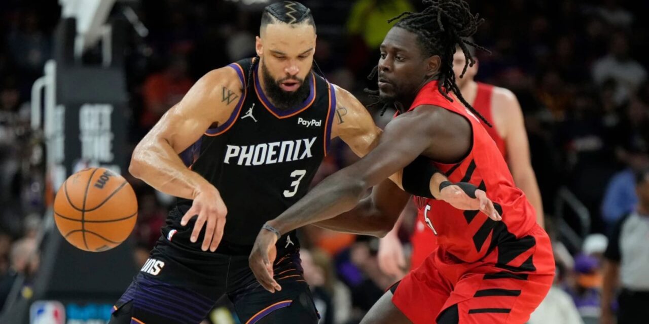 Los Trail Blazers vencieron a los Suns 114-110 en el partido de repesca tras remontar una desventaja de 11 puntos en el último cuarto.