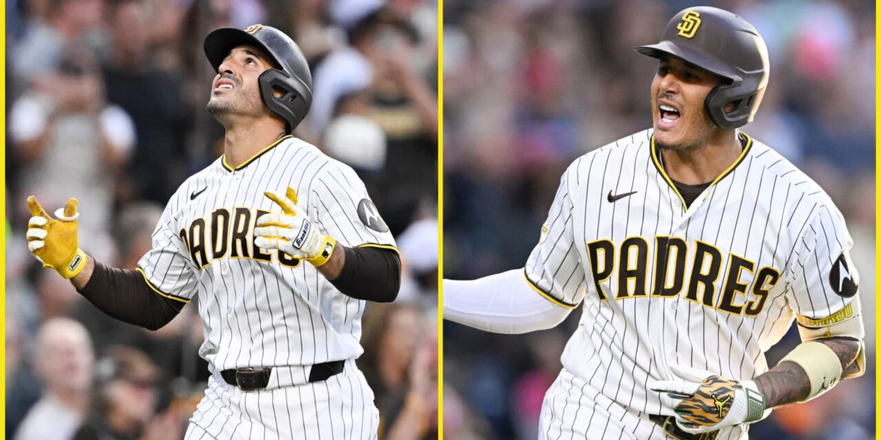Laureano y Machado conectaron jonrones para respaldar a Márquez en la victoria de los Padres por 9-5 sobre los Rockies.