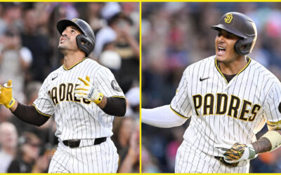 Laureano y Machado conectaron jonrones para respaldar a Márquez en la victoria de los Padres por 9-5 sobre los Rockies.