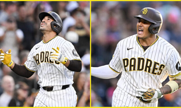 Laureano y Machado conectaron jonrones para respaldar a Márquez en la victoria de los Padres por 9-5 sobre los Rockies.