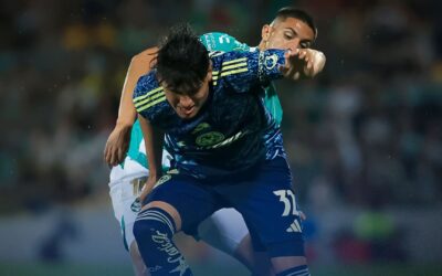 América deja escapar el triunfo ante Santos 