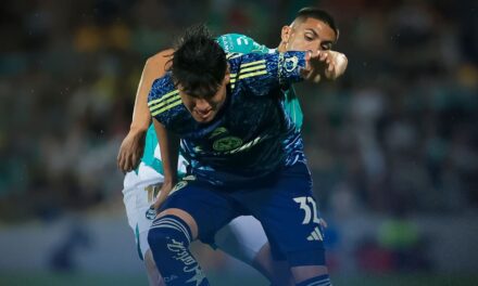 América deja escapar el triunfo ante Santos 
