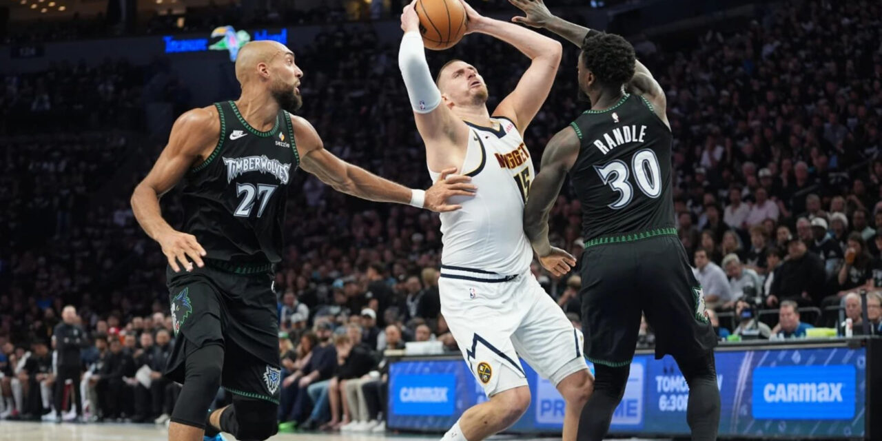 Los Timberwolves toman ventaja de 2-1 sobre los Nuggets