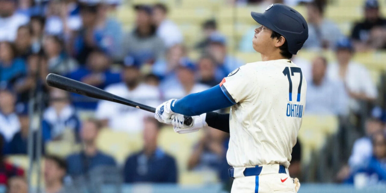 El jonrón de Shohei Ohtani al inicio del partido y el cuadrangular de tres carreras de Teoscar impulsan a los Dodgers, a una victoria de 6-3 sobre los Rangers