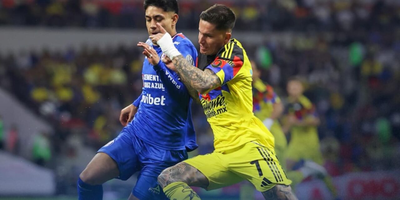 América y Cruz Azul se reparten puntos