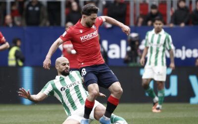 Osasuna y Betis empatan en un duelo intenso y con alternativas