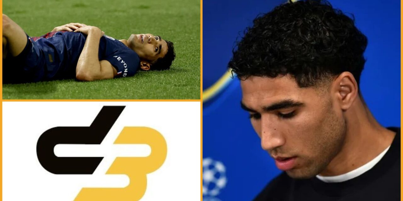 Podcast D3: Achraf Hakimi, baja en la vuelta de la semifinal de la Champions ante el Bayern por lesión