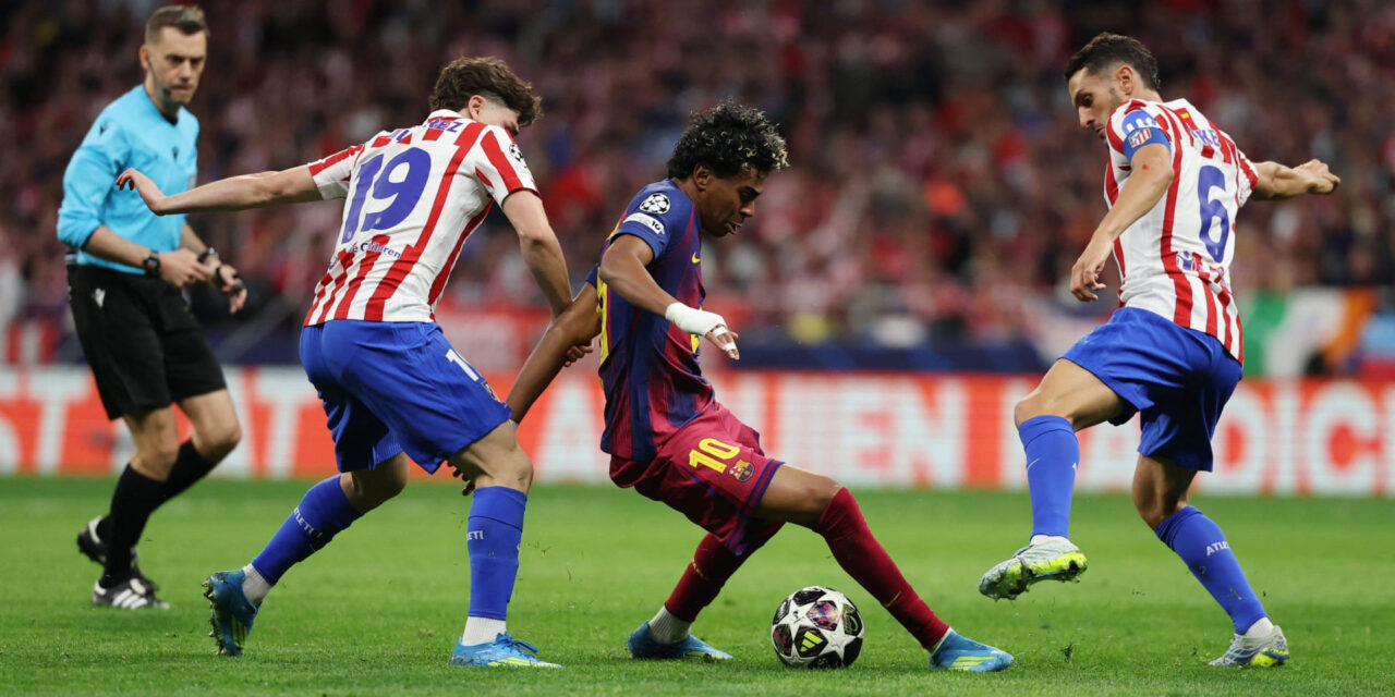 El Atlético resiste la arremetida del Barça y es semifinalista de la Champions tras una década