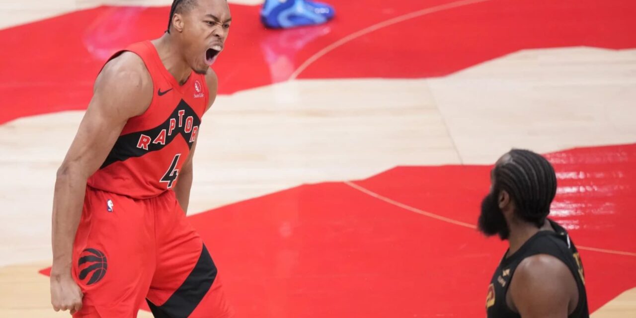 Raptors vencen a Cavaliers 93-89 y empatan la serie de primera ronda 2-2