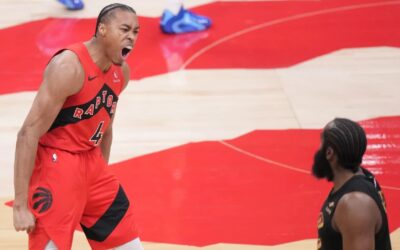 Raptors vencen a Cavaliers 93-89 y empatan la serie de primera ronda 2-2
