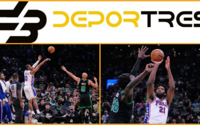Embiid anota 33 y 76ers vencen 113-97 a Celtics en el 5to juego para seguir con esperanzas(Video D3 completo 12:00 PM)