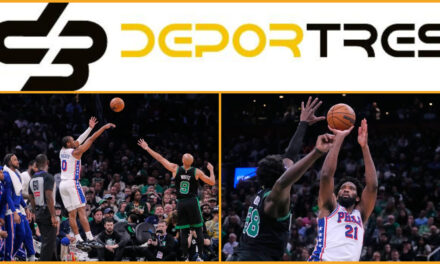 Embiid anota 33 y 76ers vencen 113-97 a Celtics en el 5to juego para seguir con esperanzas(Video D3 completo 12:00 PM)