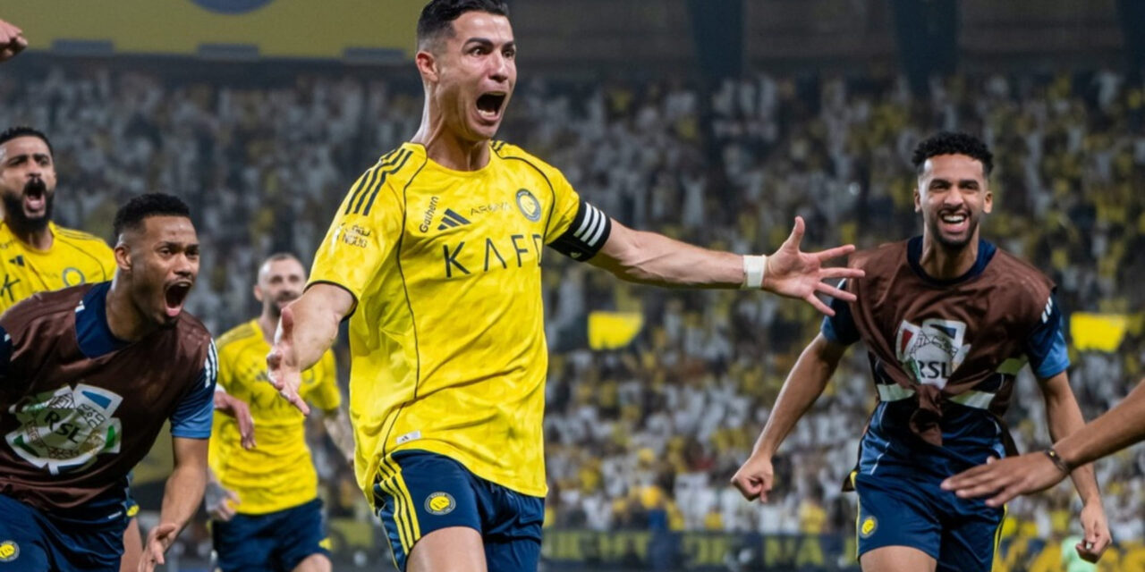 Cristiano abrió el camino en la victoria del Al-Nassr y cada vez está más cerca de ser campeón