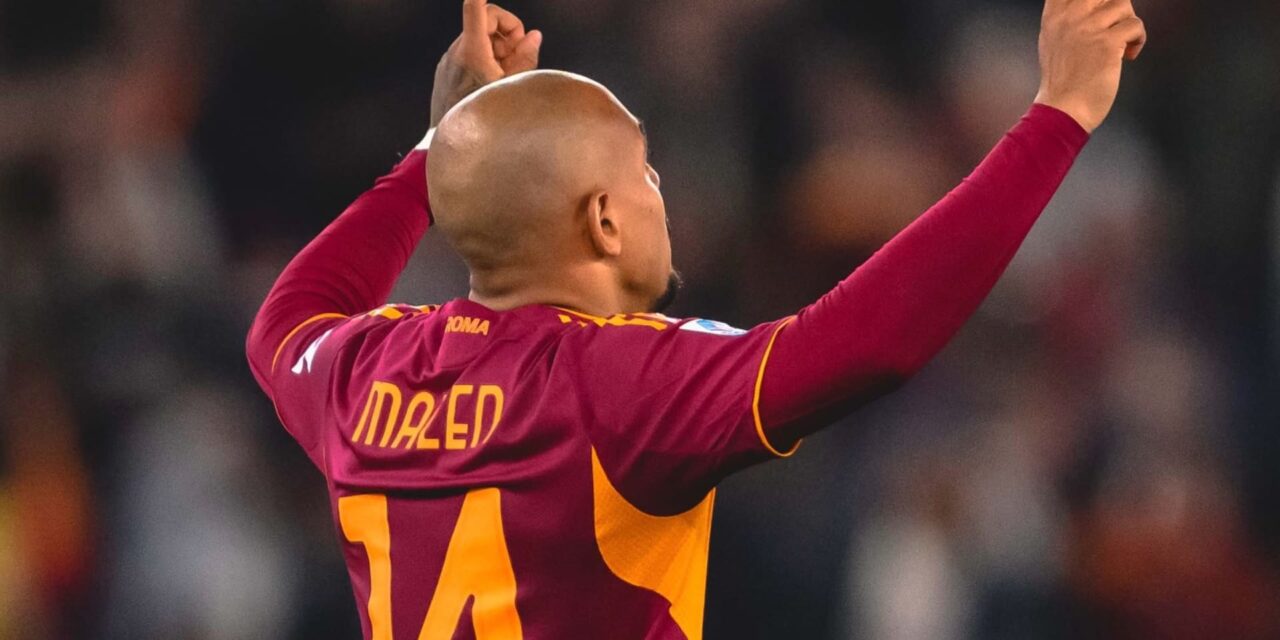 Triplete de Malen da a Roma plácida victoria ante un atribulado Pisa en la Serie A