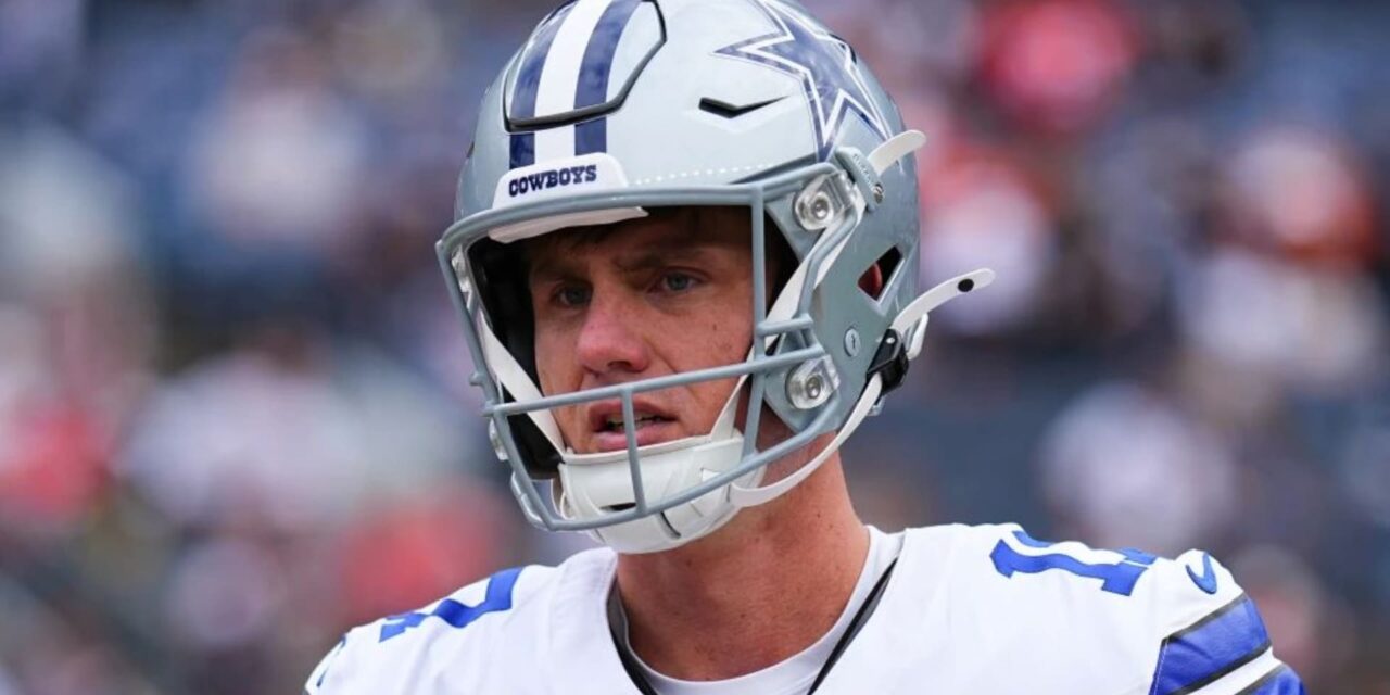 Los Cowboys convierten a Brandon Aubrey en el pateador mejor pagado de la NFL con un contrato de 28 millones de dólares por cuatro años.