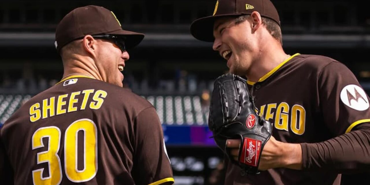 Sheets celebra cumpleaños con jonrón de 3 carreras y Padres vencen 10-8 a Rockies