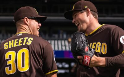 Sheets celebra cumpleaños con jonrón de 3 carreras y Padres vencen 10-8 a Rockies
