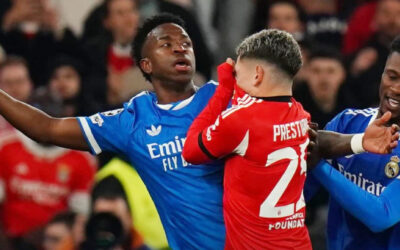 UEFA sanciona a Prestianni con 6 partidos por incidente con Vinícius Júnior
