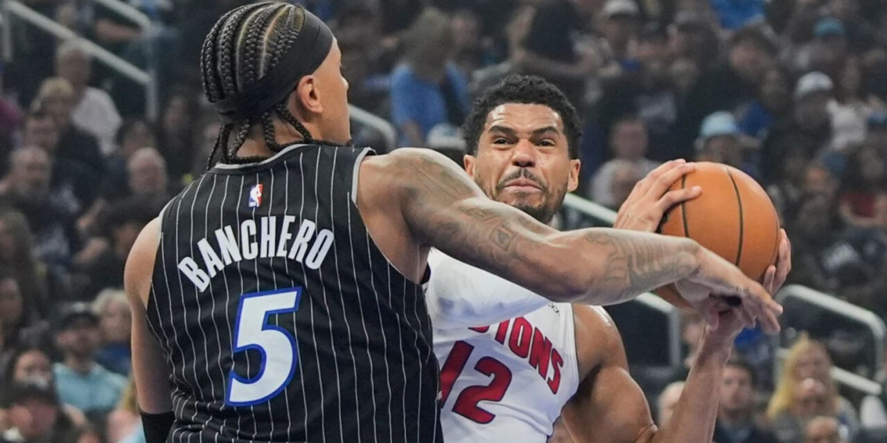 Banchero y Bane anotaron 25 puntos cada uno, Magic desperdició una gran ventaja pero remontó para vencer a los Pistons 113-105 y ponerse 2-1 arriba.
