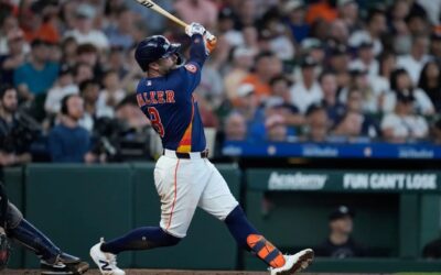 Arrighetti permite 1 carrera en 7 entradas, Walker tiene 4 carreras impulsadas; los Astros vencen a los Yankees 7-4.