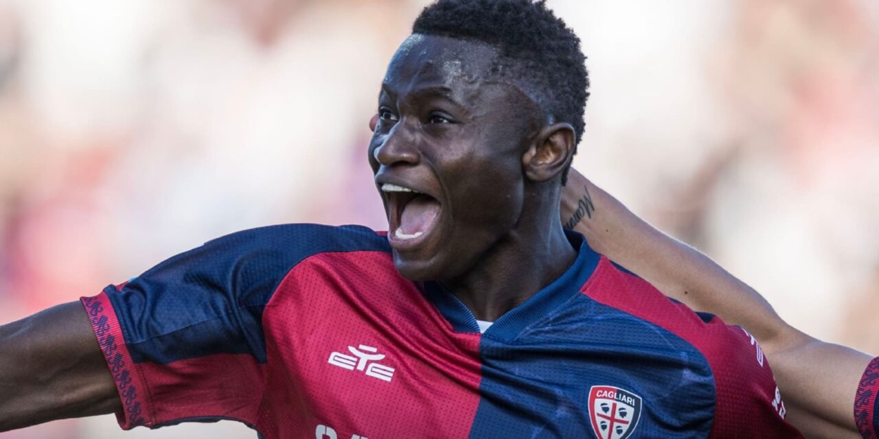 Paul Mendy firma doblete en debut como titular y Cagliari vence a Atalanta para alejarse de descenso