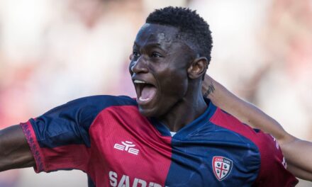 Paul Mendy firma doblete en debut como titular y Cagliari vence a Atalanta para alejarse de descenso
