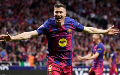 Lewandowski da la victoria al Barcelona en el minuto 88