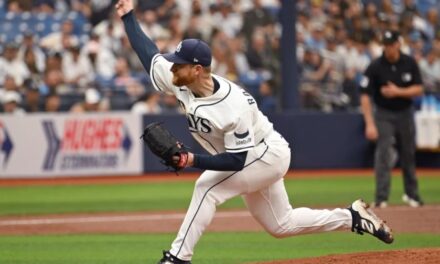 Rasmussen lanza 6 entradas sin carreras y Rays barren 5-4 a Yankees por 1ra vez desde 2021
