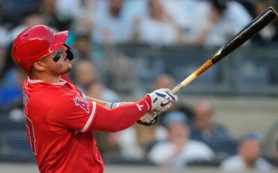 Trout pega jonrón por 3ra vez en 2 juegos; Angelinos disparan 5 vuelacercas y vencen a Yankees 7-1