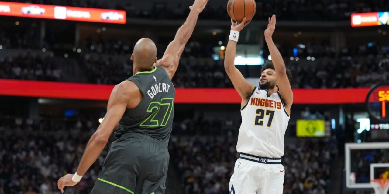 Nuggets inician la postemporada con triunfo al superar 116-105 a los Timberwolves