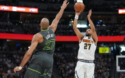 Nuggets inician la postemporada con triunfo al superar 116-105 a los Timberwolves