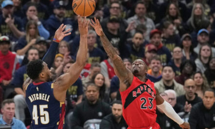 Los Cavaliers vencen 115-105 a los Raptors y toman ventaja 2-0 en la serie