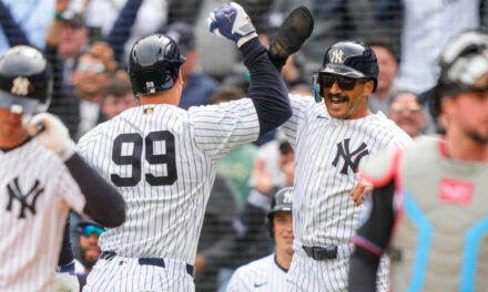 Jonrón de 2 carreras de Aaron Judge propulsa victoria de Yankees, 8-2 ante Marlins