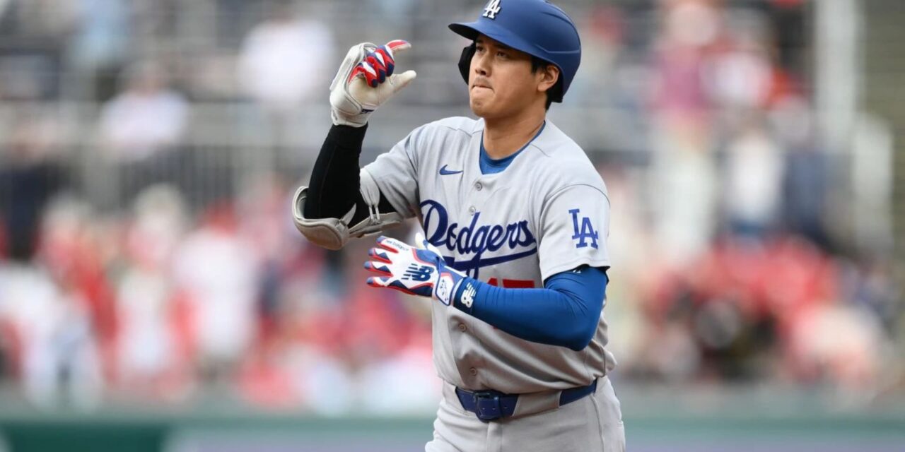 Ohtani lidera una remontada furiosa y los Dodgers barren a los Nacionales tras ir abajo por cinco