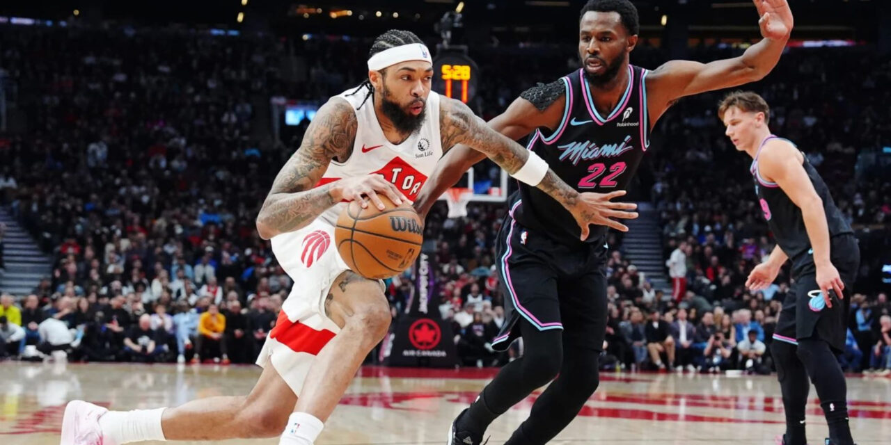 Los Raptors arrollaron al Heat por 121-95, un resultado que asegura a Miami su pase al torneo de repesca