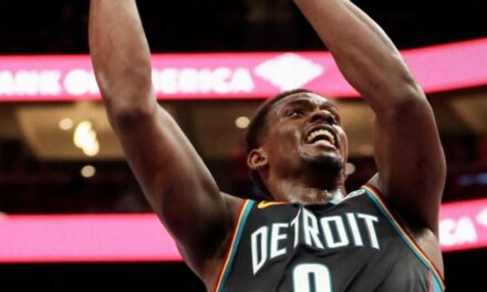 Jalen Duren anota 20 puntos y Pistons arrollan 118-100 a Hornets