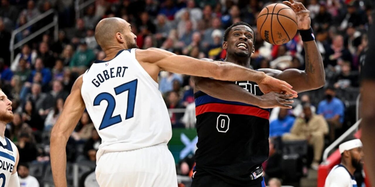 Duren lidera a los Pistons en su victoria sobre los Timberwolves