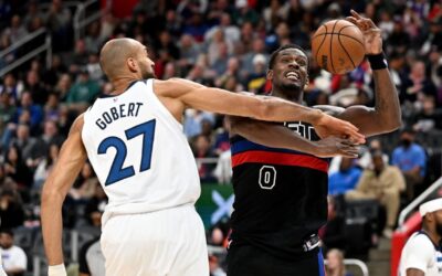 Duren lidera a los Pistons en su victoria sobre los Timberwolves