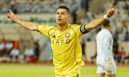 Cristiano Ronaldo marcó en Al Okhdood vs. Al Nassr y se acerca a los 1000 goles