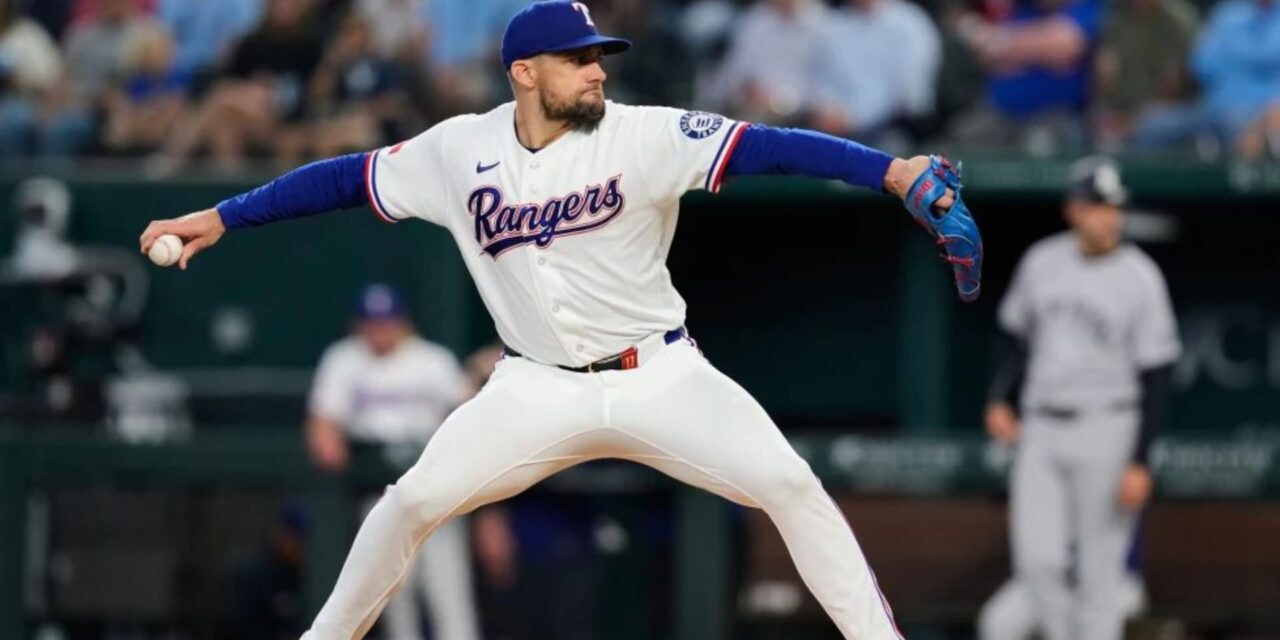 Eovaldi lanza 7 entradas en triunfo 3-0 de Rangers sobre Yankees y evita barrida